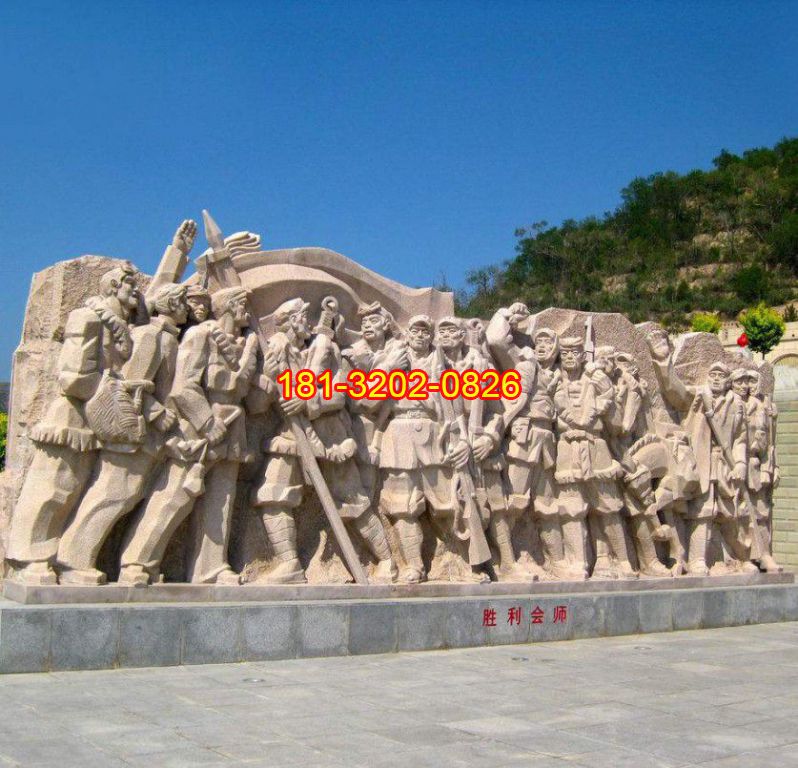 選擇到合適黨建人物石雕廠家的方法