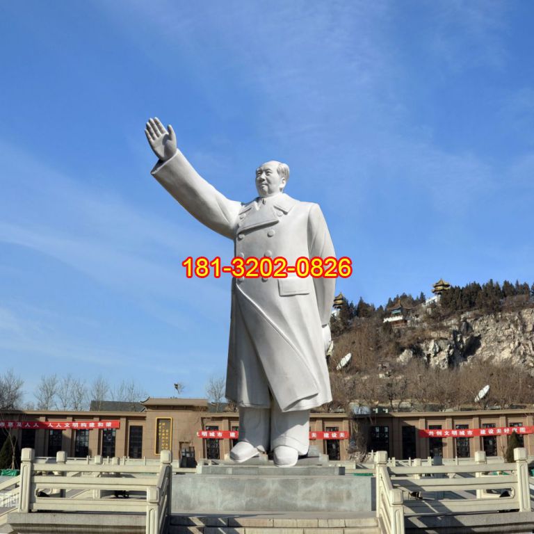 景區(qū)黨建偉人毛主席石雕